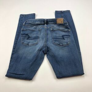 American Eagle Outfitters Skinny 4 REG Tag (Actual 25W 28L) Jeans